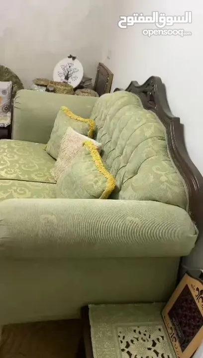 ( طقم كنب تفصيل مع البُرداي )