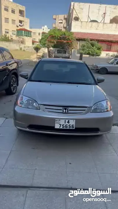 هوندا سيفك موديل 2002 جير اتوماتيك لون مميز للبيع