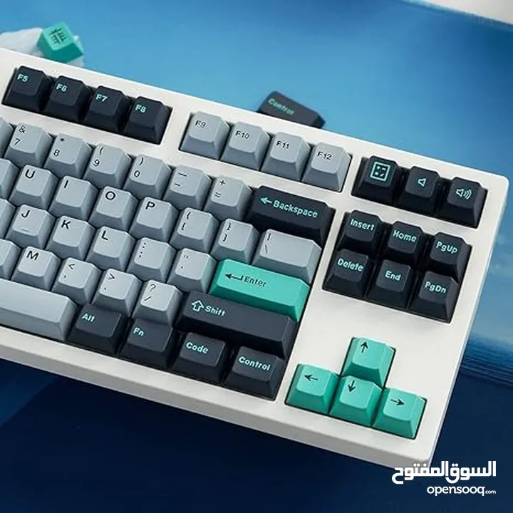 كيكابس (أغطية المفاتيح ) 172 حبة مناسب لكيبورد ميكانيكال 61/64/87/104/108 cherry profile keycaps