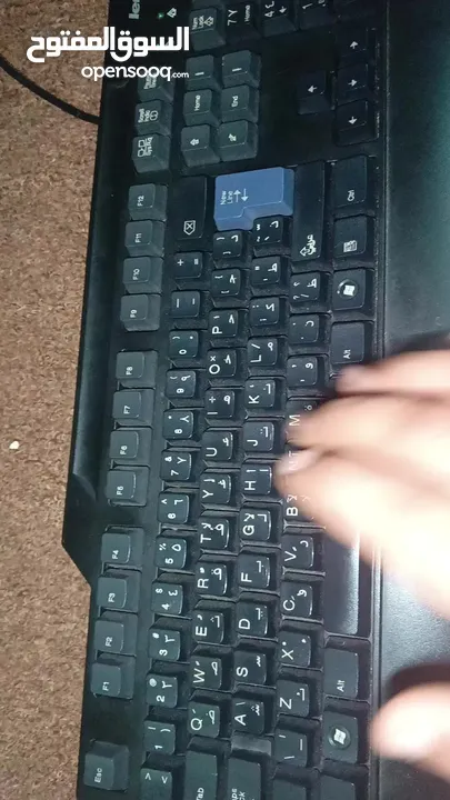 كيبورد وماوس ووصلة otg