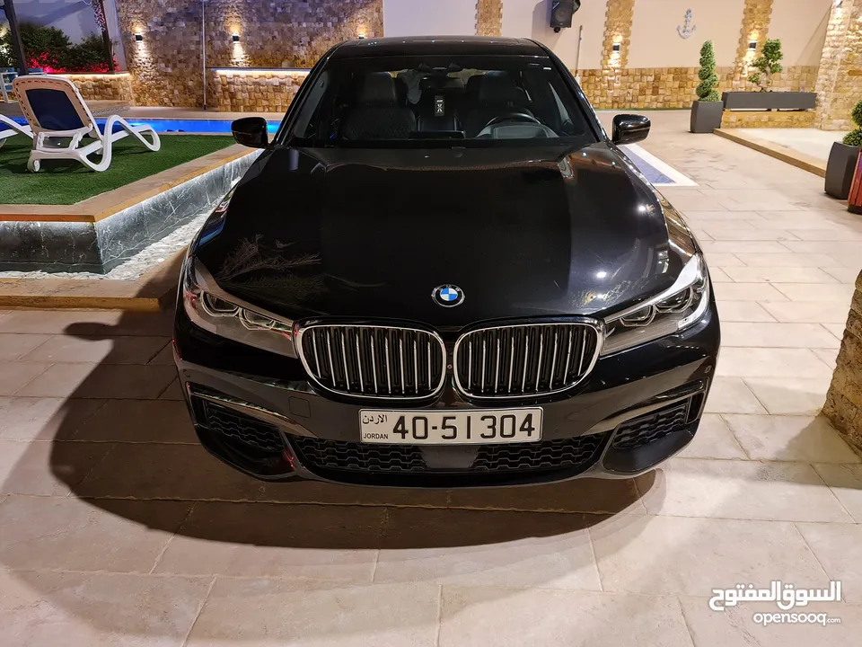 سيارة BMW 740 موديل 2017 مواصفات خاصه فل كامل اعلى مواصفات