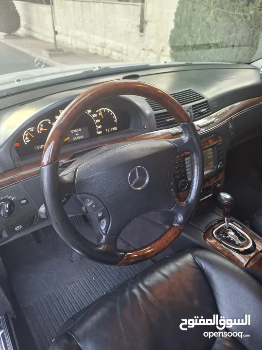 غواصه لارج موديل 2005 S500 بحاله الوكاله ترخيص قليل و مواصفات كامله فحص كامل
