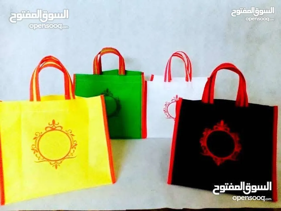 تصنيع اكياس قماشية دعائية بيئية بعددة مقاسات