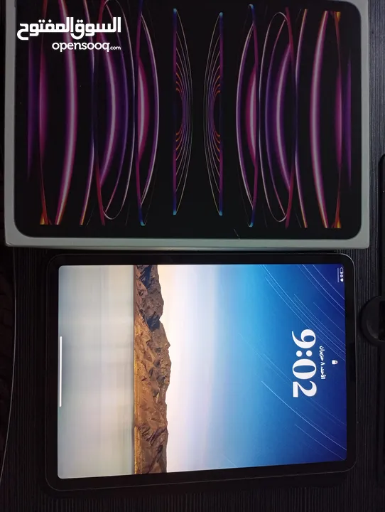 iPad Pro 11 M2 128GB  Space Gray ( بطارية 99% )