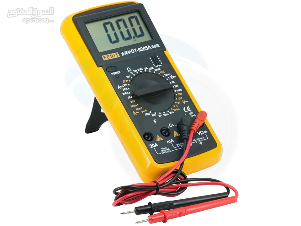 ساعة فحص ديجيتل نوع ممتاز جدا Digital Multimeter Dt9205a