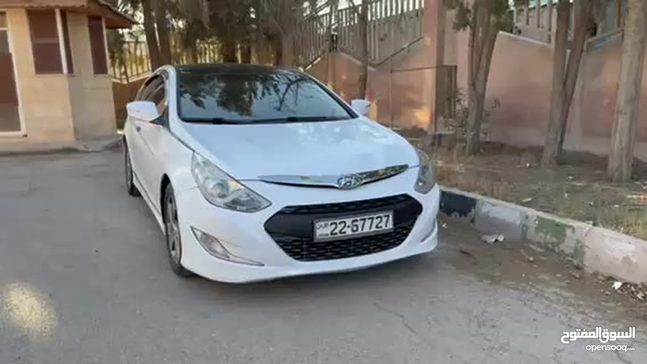 هيونداي سوناتا هايبرد موديل 2012 وارد كوري فحص كامل بسعر مغري