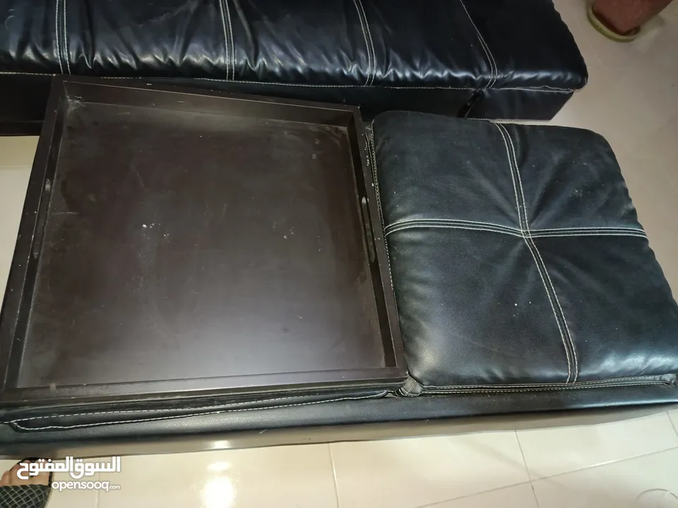 صوفا بيد كنباي مع بفه وتفتح ال سرير