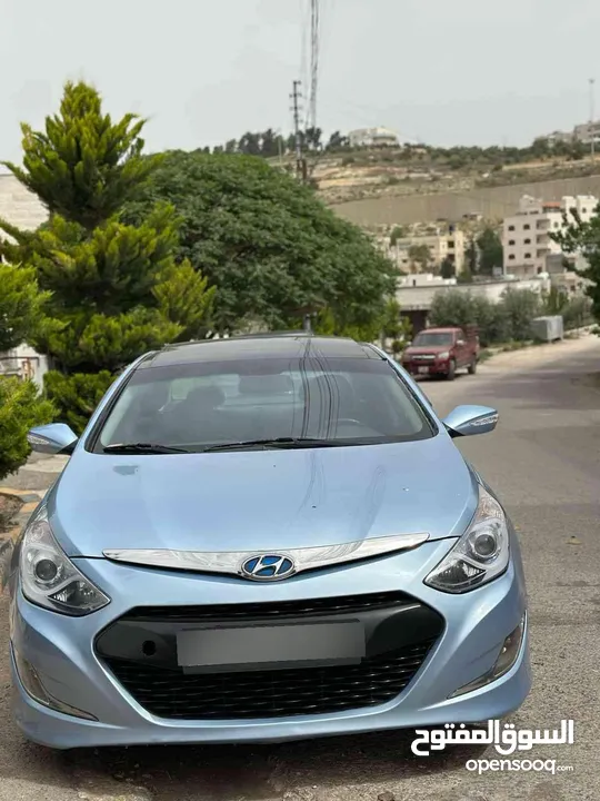 سوناتا للبيع بسعر 8250 موديل 2012 سيارة نظيفة هايبرد