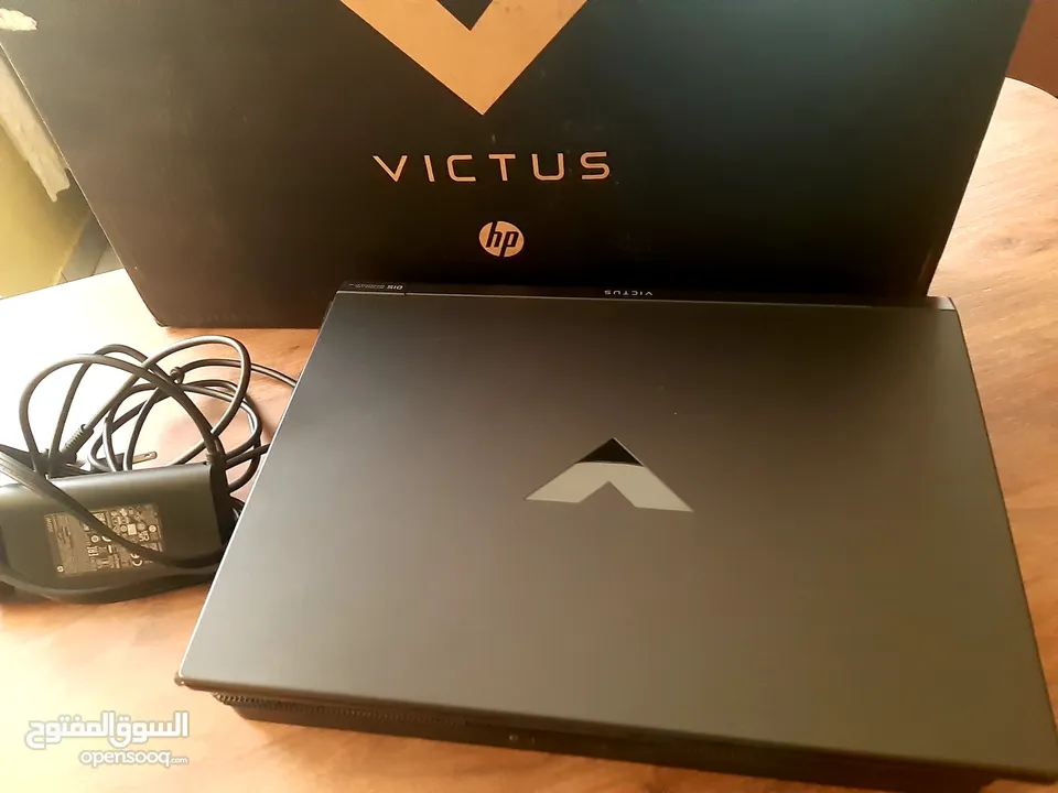 لابتوب HP Victus 15 Gaming اتش بي فيكتوس جيمنج نظيف جدا للبيع مناسب لبرامج الهندسة والتصميم والألعاب