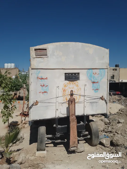 كرفان عربايه سحب يصلح قهوه أو أي مشروع