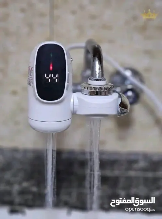 سخان الماء الفوري موديل D03 الحل الذكي الذي يجمع بين السرعة، التوفير، والأناقة.