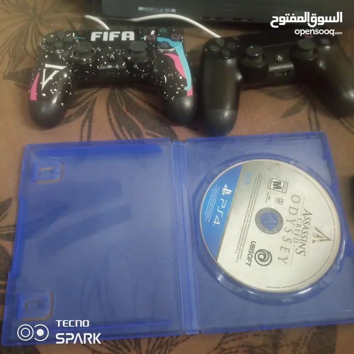 بلايستيشن 4 للبيع بحاله ممتازه جدا
