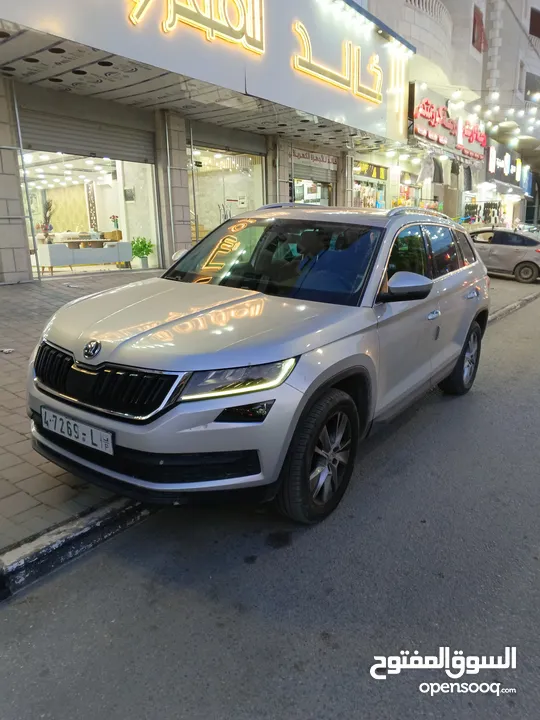 سكودا كودياك 4×4 ايد صفر  فتحة بانوراما  جديدة السيارة