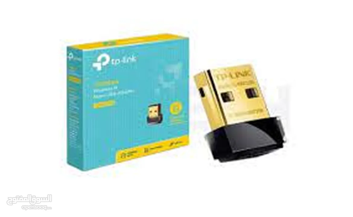 TP-LINK 150 MBPS WIRELESS N NANO USB ADAPTER TL-WN725N يو أس بي لاسلكي نانو للأنترنت من تيب لينك