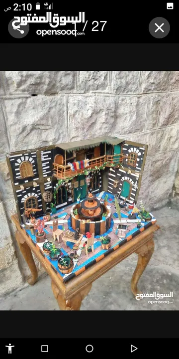 اعمال مجسمات يدويه