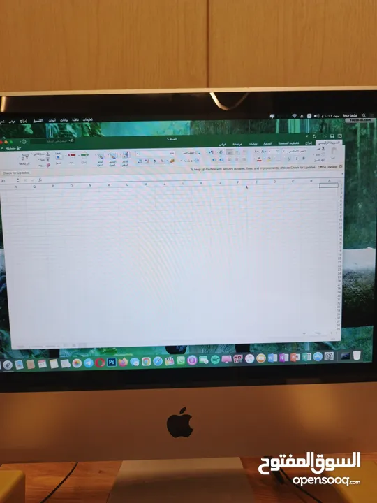 حاسبة ابل 2007 imac سعرها 100 قفل نظيفه كلش مستعجل ع البيع