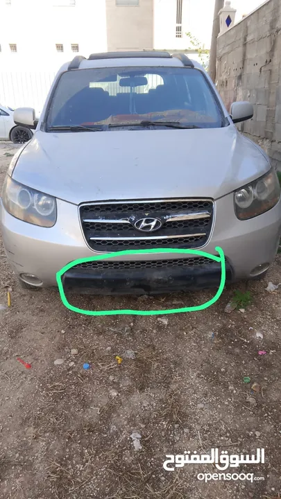 جيب سنتافيه للبيع بحالة ممتازة جدا جدا موديل 2008، لون فضي