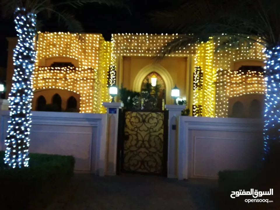 إيجار ديكورات الإضاءة /rent of lighting decorations