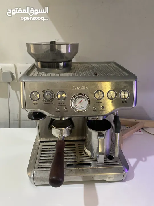 مكينه قهوه Breville ب 1200 !