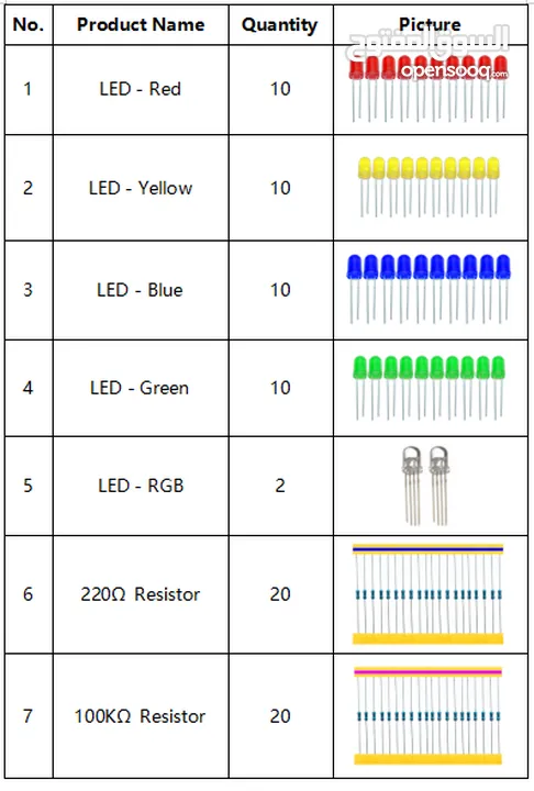 2560 R3 kit arduino كيت اردوينو
