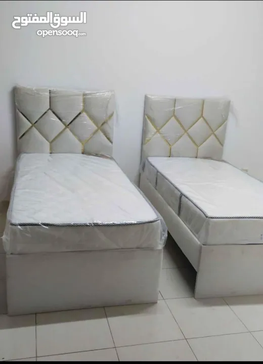 brand New single bed saiz 90x190 velvet koshan