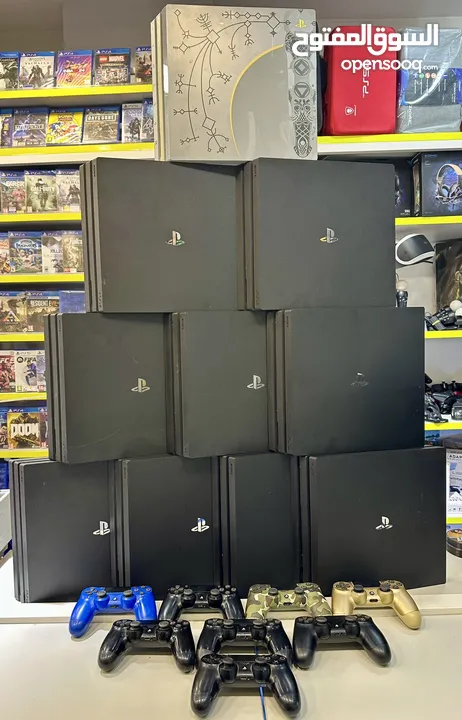 بلايستيشن 4 فات مع كفاله  PS4 Fat بافضل الاسعار