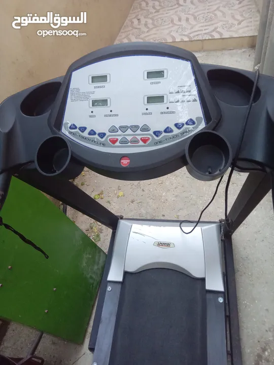 جهاز لياقة المنزل ( ركض،مشي، سرعات متوسطة)