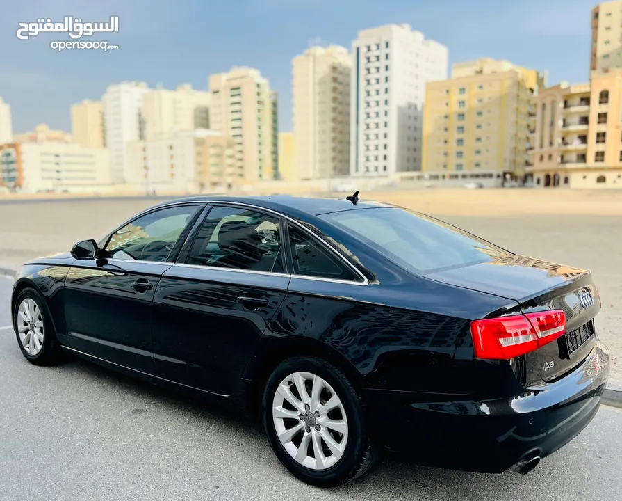 AUDI A6 2014 BLACK GCC