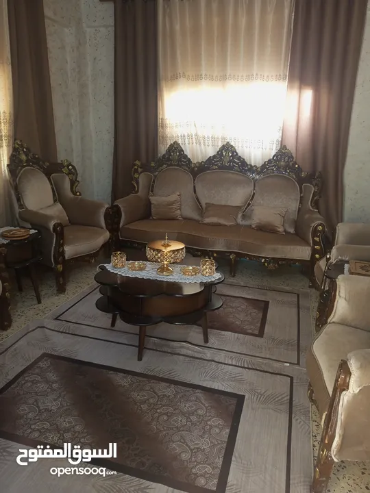 طقم كنب سبع مقاعد للبيع طقم كنب