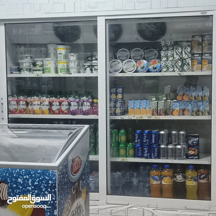 سوبر ماركت جاهز بكامل المستلزمات للبيع لعدم التفرغ في ضاحية الأمير حسن