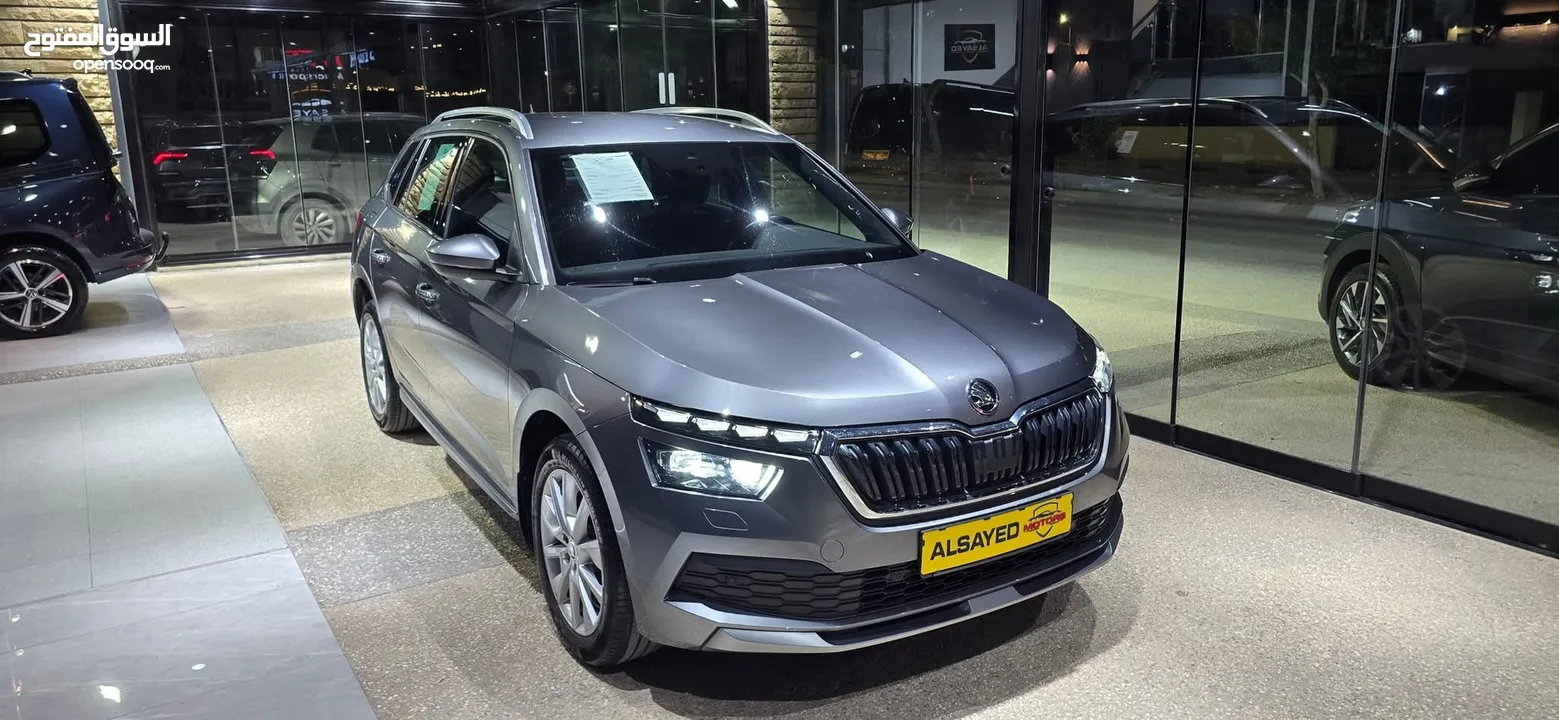 Skoda kamiq 2023 كامل الإضافات