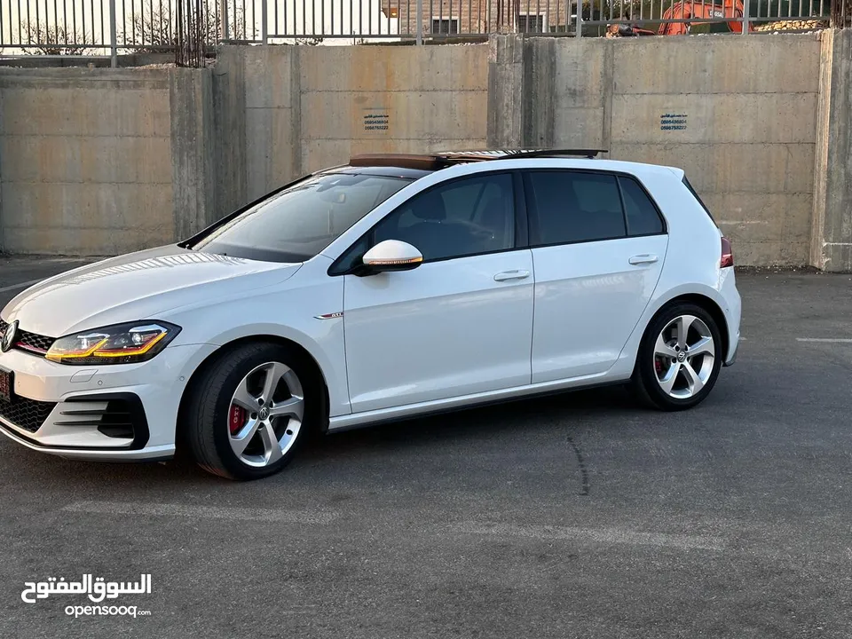 جولف GTI MK7.5 PERFORMANCE فل اضافااات ولا جرام بوية بحالة الوكالة عداد اصلي 47