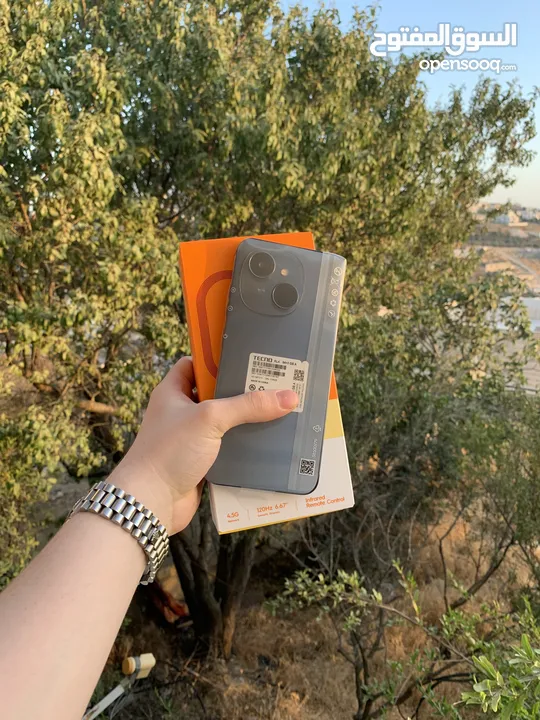 شبيه الايفون تكنو سبارك g1 128 جيجا الرام 4GB+4GB كفالة 13 شهر على الجهاز طبعا جديد مع مرفقاته