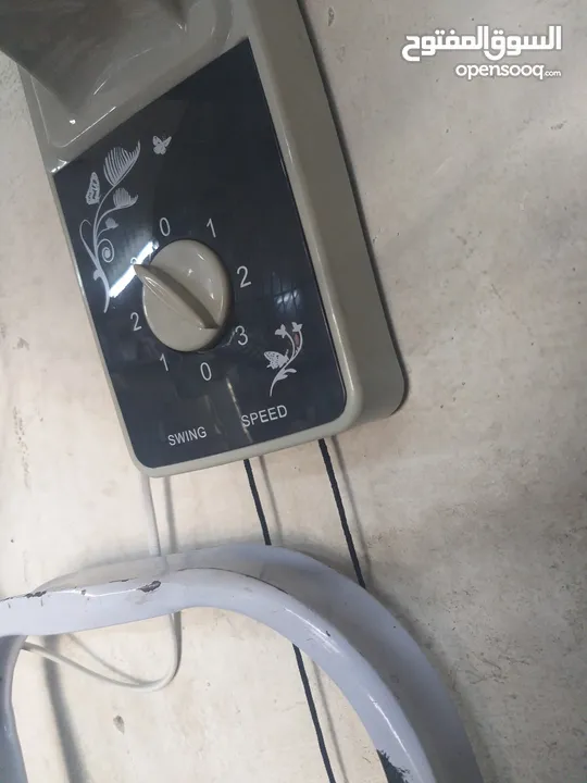 مروحه جنب ناشونال دريم 7 فراشات لون سكني صوت ناعم