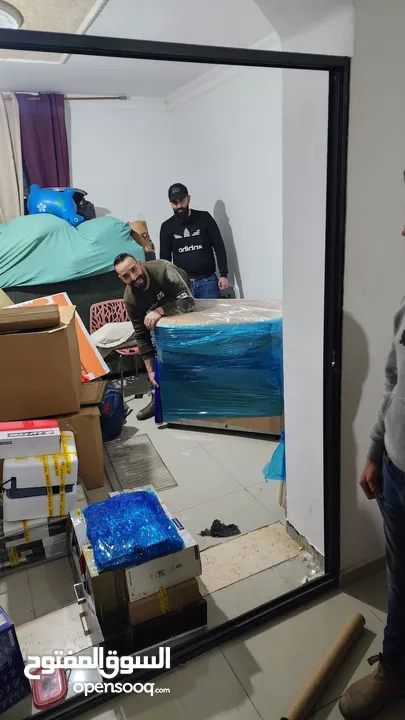 نقليات أبو عمرو  نقل عفش ومكاتب بكل أمان وسرعة بنشتغل بكل مناطق الضفه