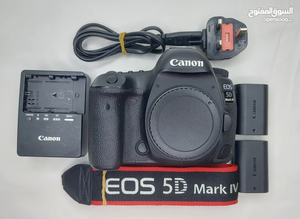للبيع كامير canon 5d mark 4 -عداد الشتر 27 الف. -الكاميرا وكالة نظيفة جدا استخدام شخصي. (شنتة+بطارية