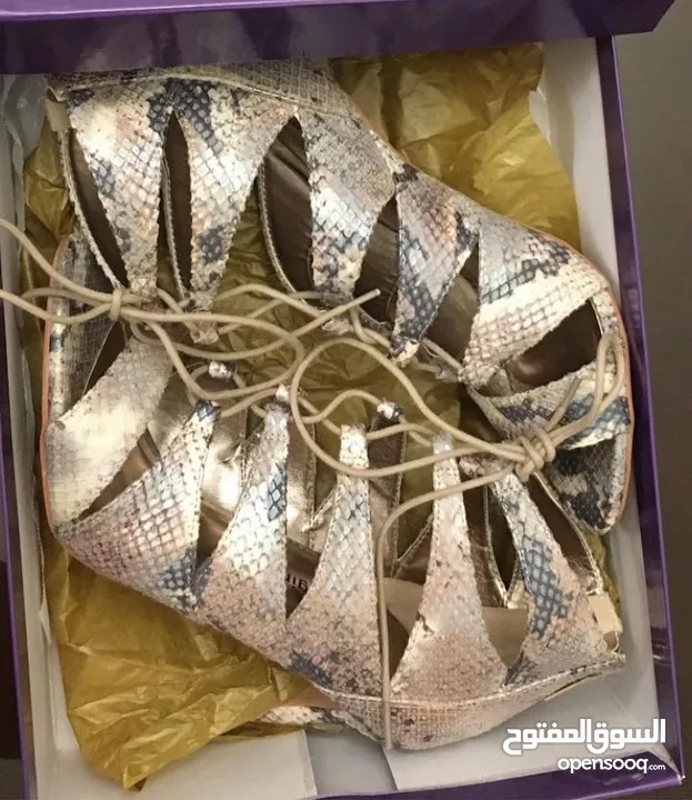 صندل مشبك جديد غير ملبوس نهائياً من ماركة ستيف مادين ، لقطة