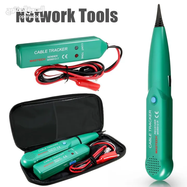 فاحص اسلاك Telephone Tracer Network LAN Cable Tester Tracker Kit Electric Find N