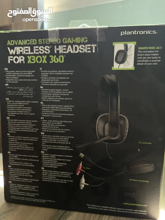 GAMECOM WIRELESS HEADSET FOR XBOX  للبيع جديدة وبسعر حرررق