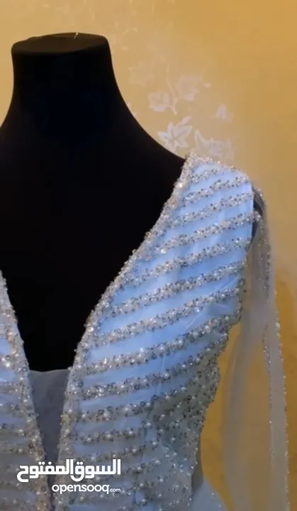 فستان سهرة جديد (مش ملبوس )