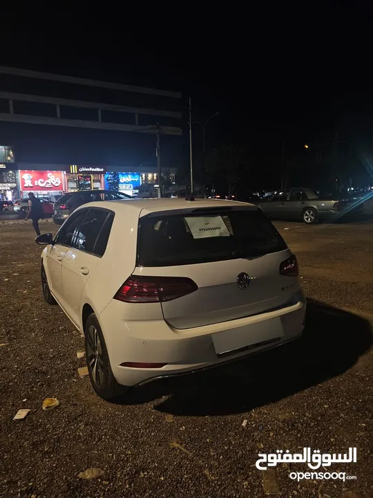 e-golf 2019 اي جولف لون الأبيض مستعمل للبيع