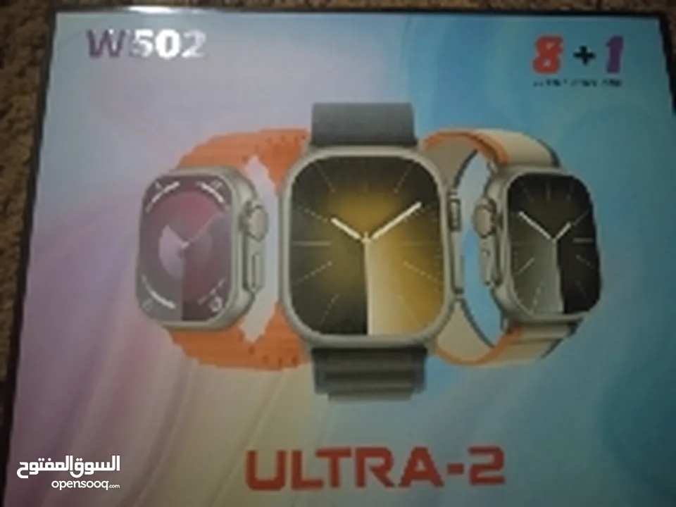 ساعه ultra-2حاله ممتازه