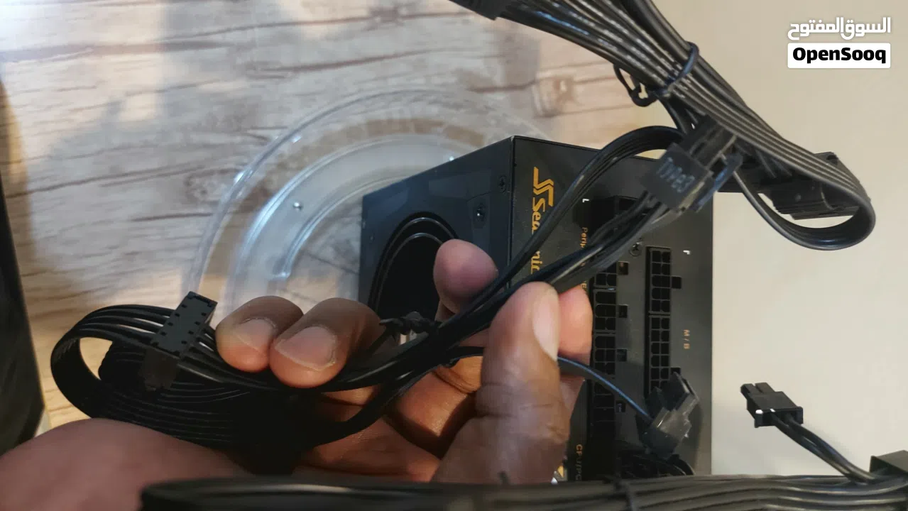 Seasonic 1000W PSU – No Cables – Working- باور سبلاي بدون كيابل شغال