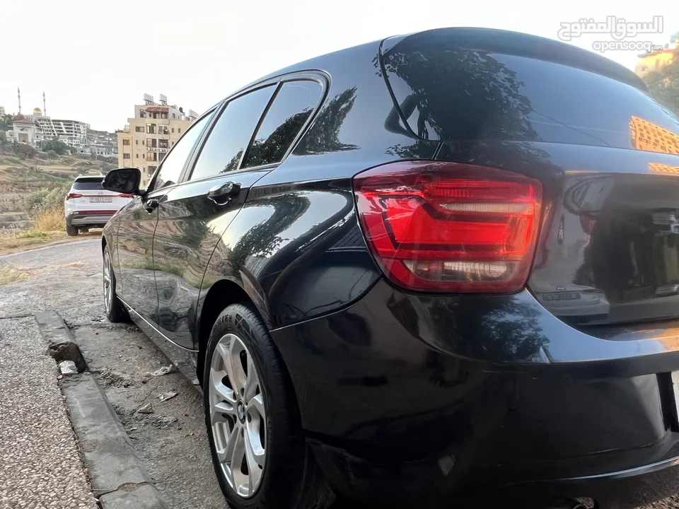 سيارة بي ام دبليو المانية من طراز BMW116i موديل 2016 \ ترخيص 2015