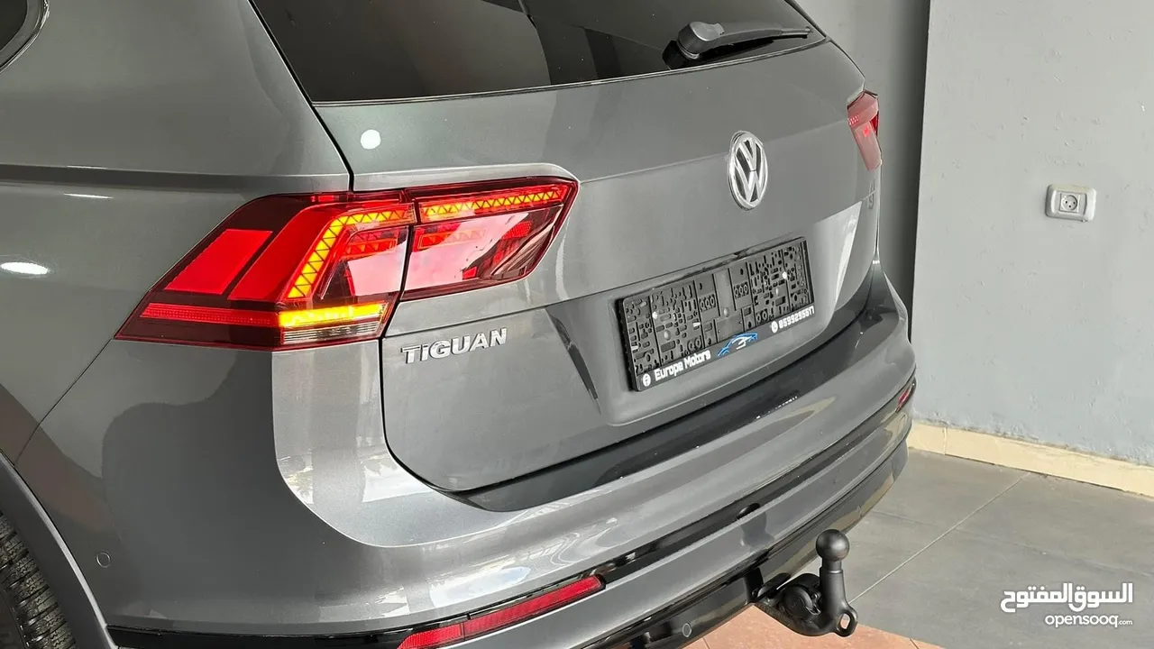 لمحبي التميز والذوق الرفيع VW Tiguan R-line   بالسعر المميز و بكامل الاضافات