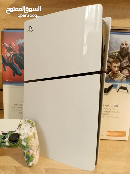 قابل للتفاوض شيء بسيط PlayStation 5 Slim بحاله الوكاله استخدام 5اشهر