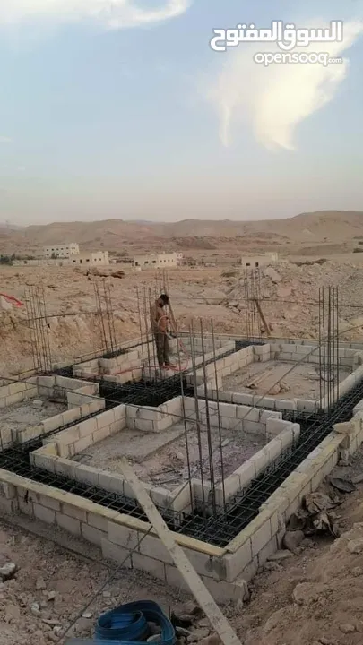 فرصة استثمارية نادرة  شاليه قيد الإنشاء بأرض واسعة مطل على جبال فلسطين وسد الكرامة