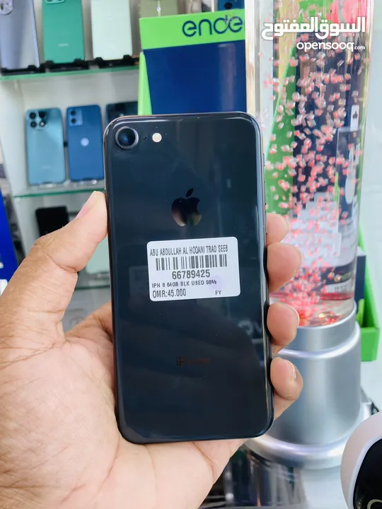 iPhone  8 64gb used available