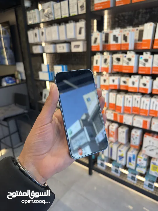 IPHONE 14 (128GB) USED LIKE NEW ///  ايفون 14 128 مستعمل بحاله الجديد كفاله فليك موبايل سنتين