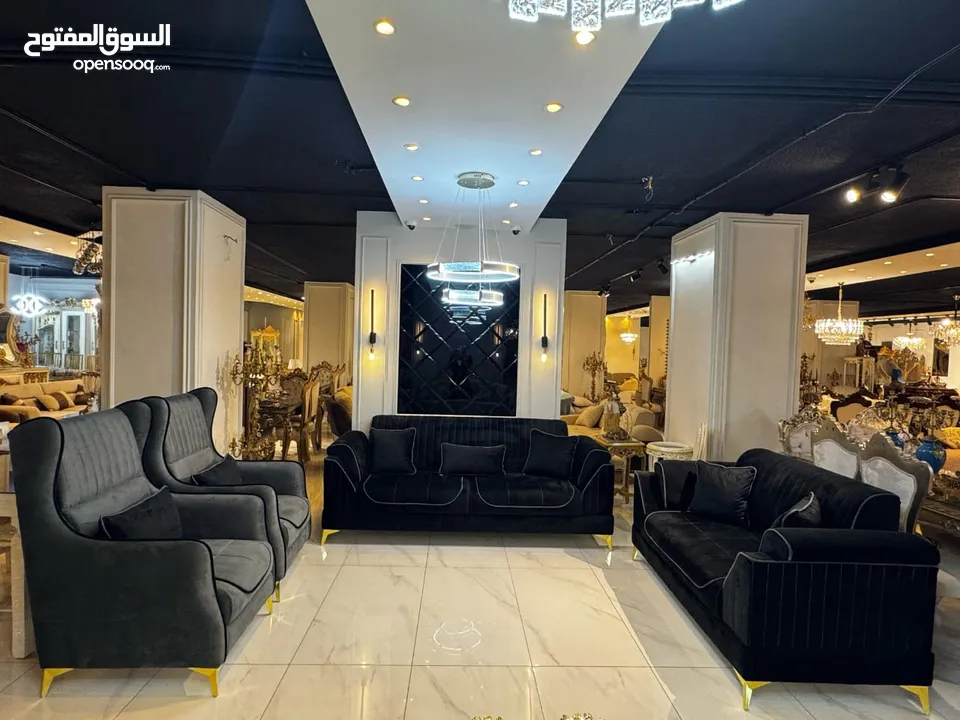 لعشاق الذوق الرفيع اطقم كنب مميزه وفخمه